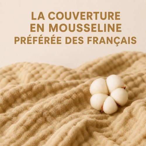 Couverture en mousseline douce