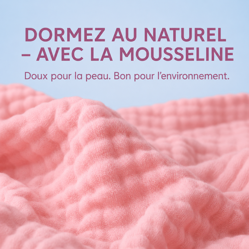 Couverture en mousseline douce
