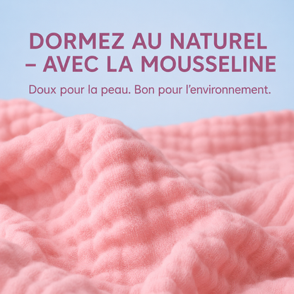 Couverture en mousseline douce