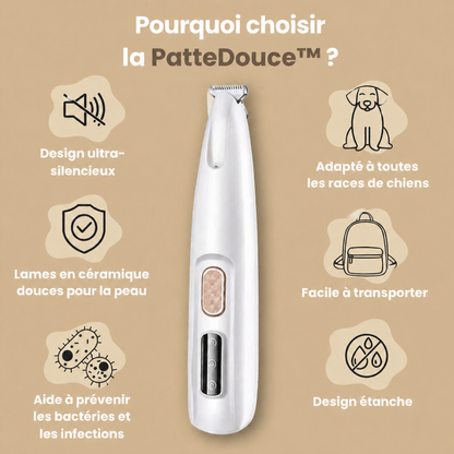 PatteDouce™ — Soin des pattes sans douleur en quelques secondes